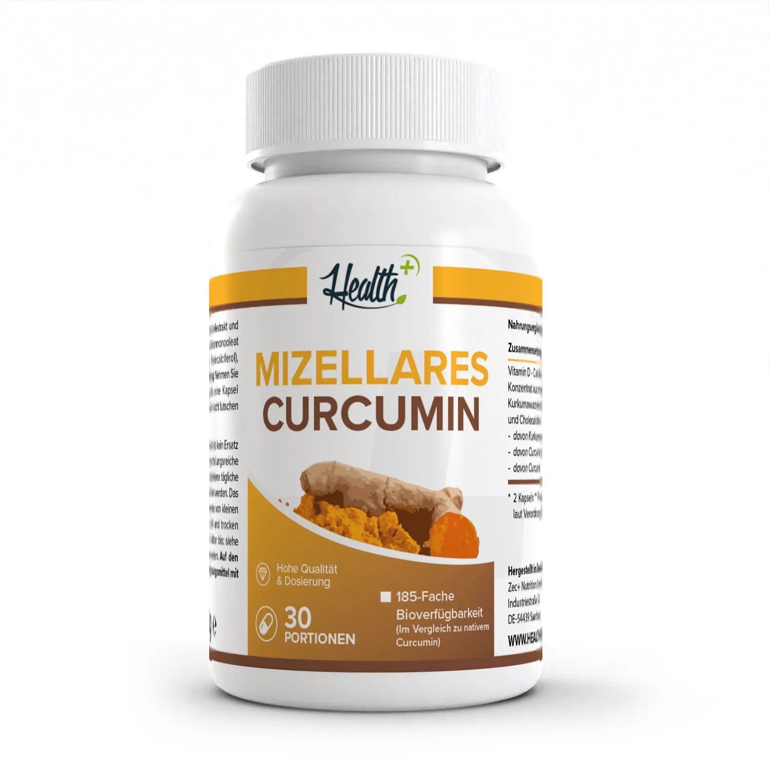 HEALTH+ MIZELLARES CURCUMIN, 60 Kapseln