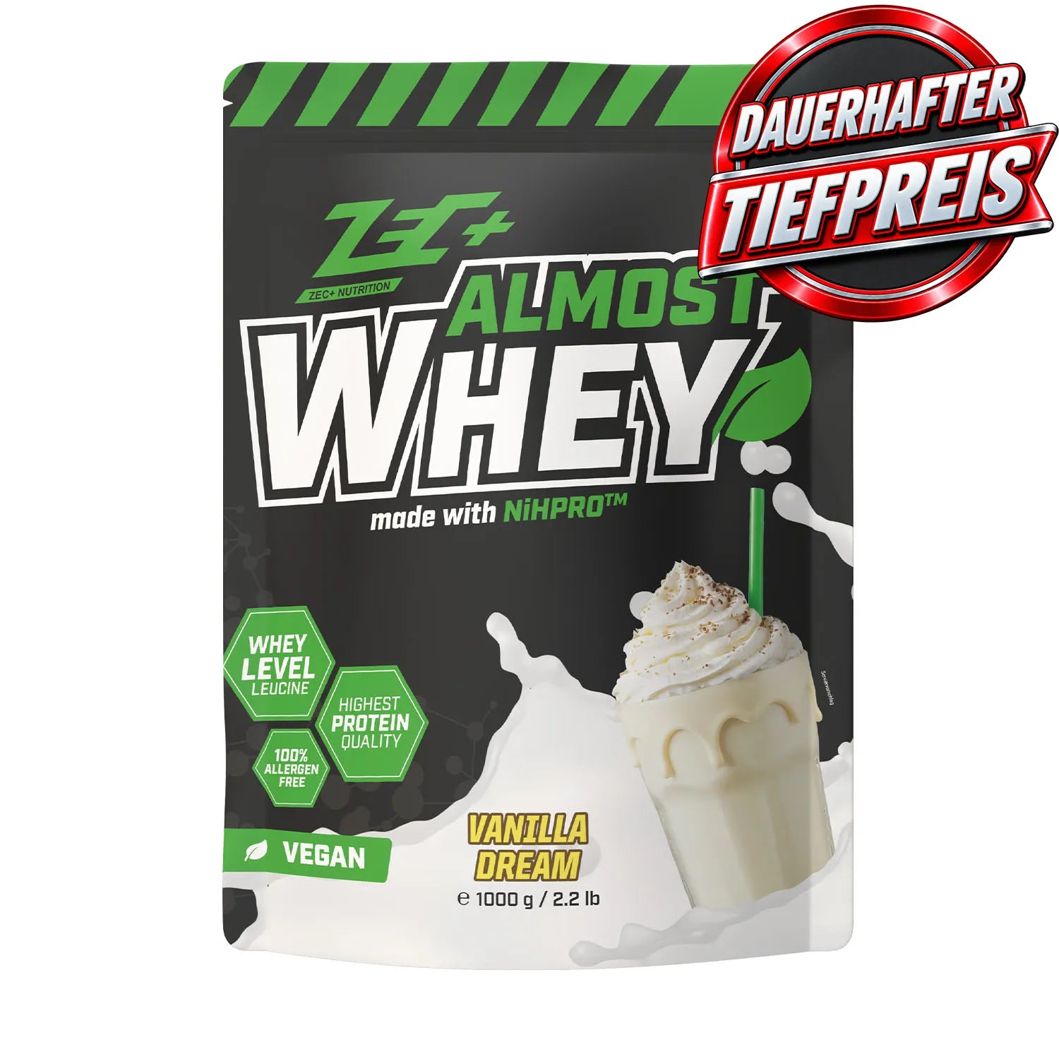 ZEC+ ALMOST WHEY, 1000g