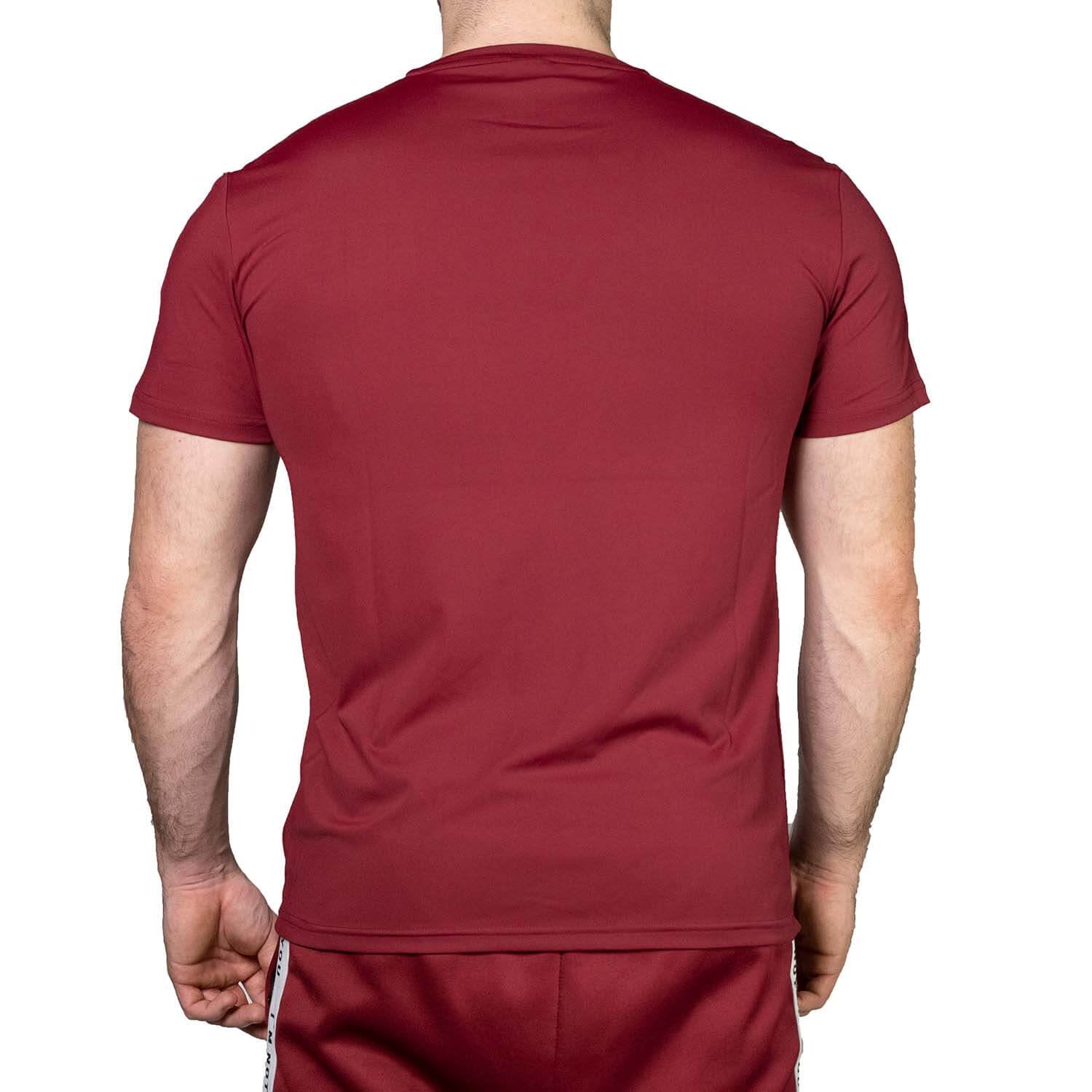 Zec+ Vibes Herren T-Shirt burgundy, Rückseite ohne Aufdruck