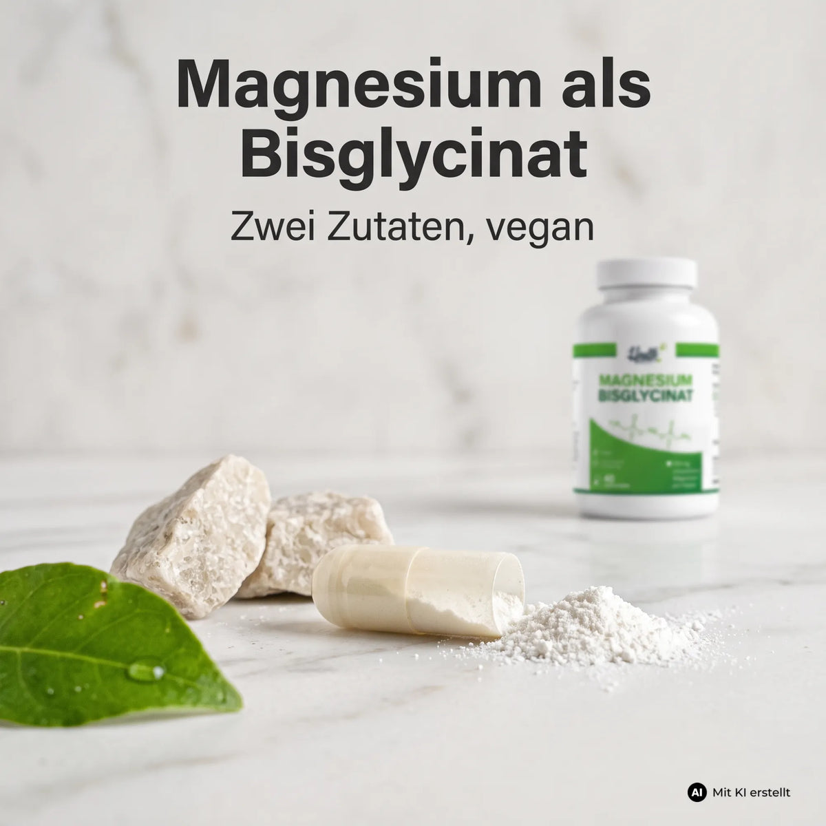 HEALTH+ MAGNESIUM-BISGLYCINAT, 120 Kapseln