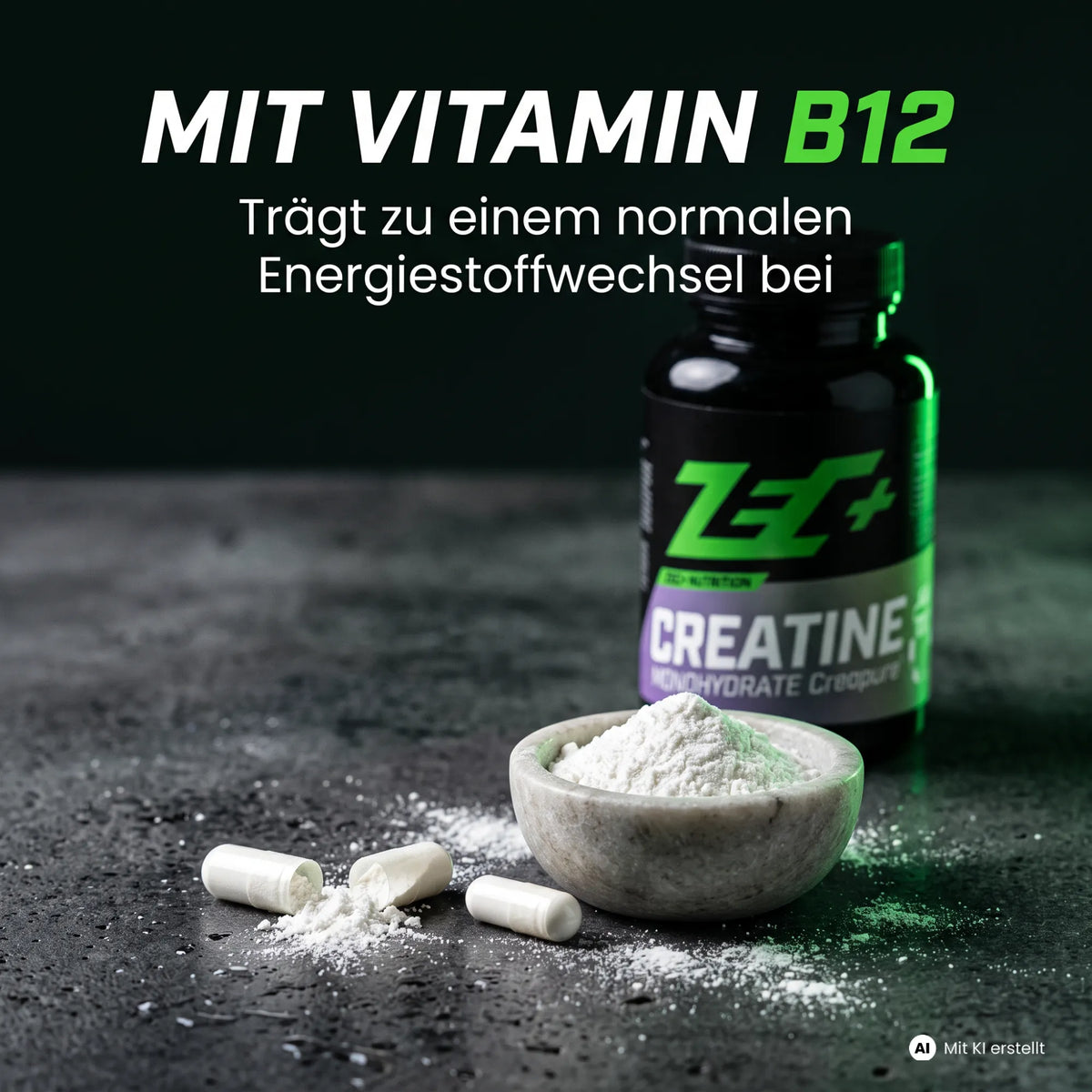 ZEC+ CREATINE MONOHYDRATE CREAPURE 180 Kapseln