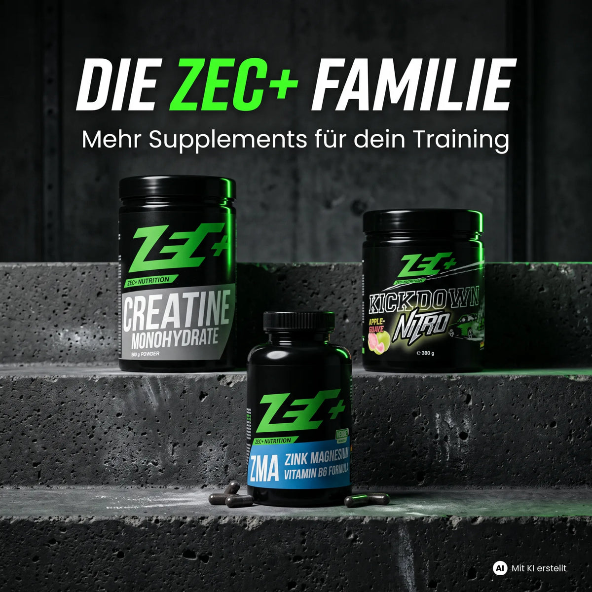 ZEC+ ZMA, 90 Kapseln