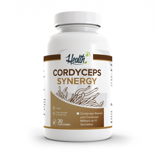 HEALTH+ CORDYCEPS SYNERGY, 60 Kapseln