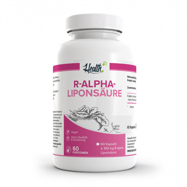 HEALTH+ R-ALA Kapseln, 60 Stück