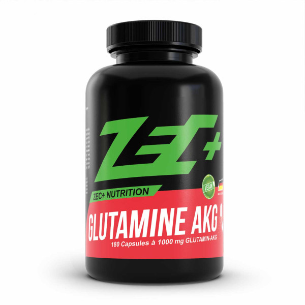 ZEC+ GLUTAMIN AKG Kapseln, 180 Stück