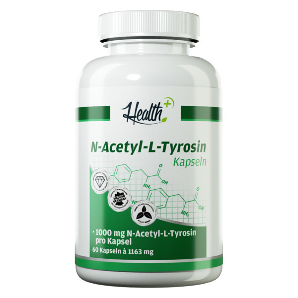 HEALTH+ N-ACETYL-L-TYROSIN, 60 Kapseln