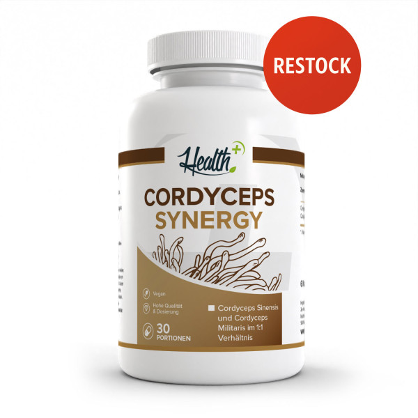 HEALTH+ CORDYCEPS SYNERGY, 60 Kapseln