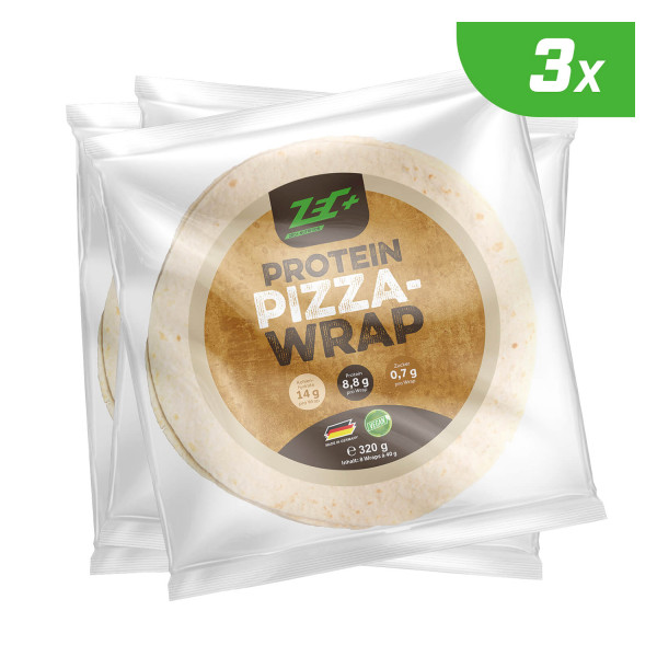 ZEC+ PROTEIN PIZZA WRAPS - 3er Pack